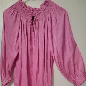 Beautiful Pink Long Sleeve Top